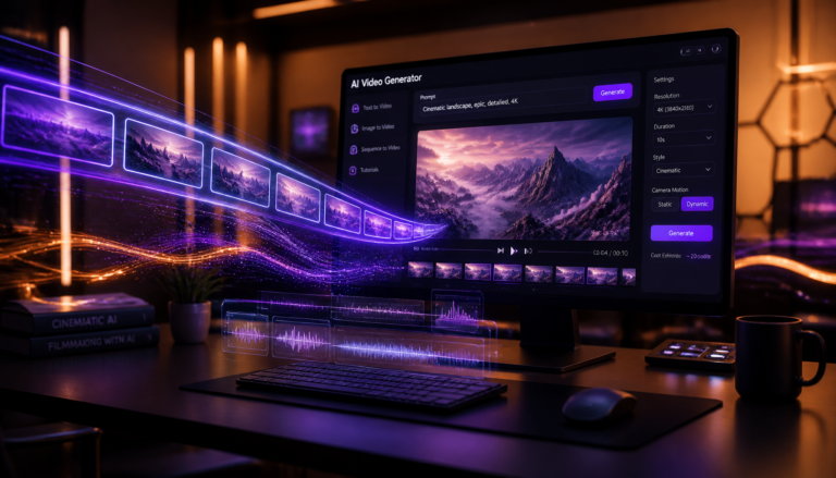 VO3 AI : le générateur vidéo IA cinématographique propulsé par Veo 3
