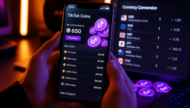 1 pièce TikTok en euro : combien ça vaut vraiment ?