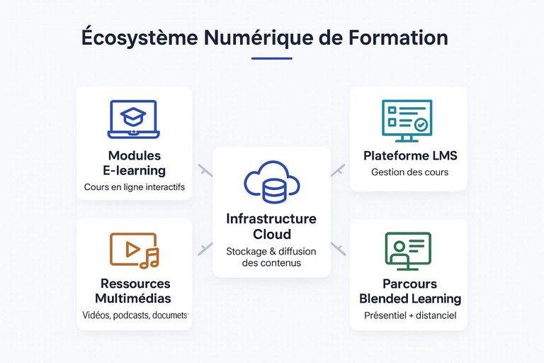 Comment le stockage cloud transforme la formation professionnelle et l'apprentissage en ligne